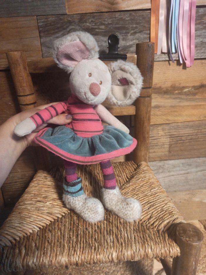 Peluche souris Crazy Mousi bukowski tbe - photo numéro 3