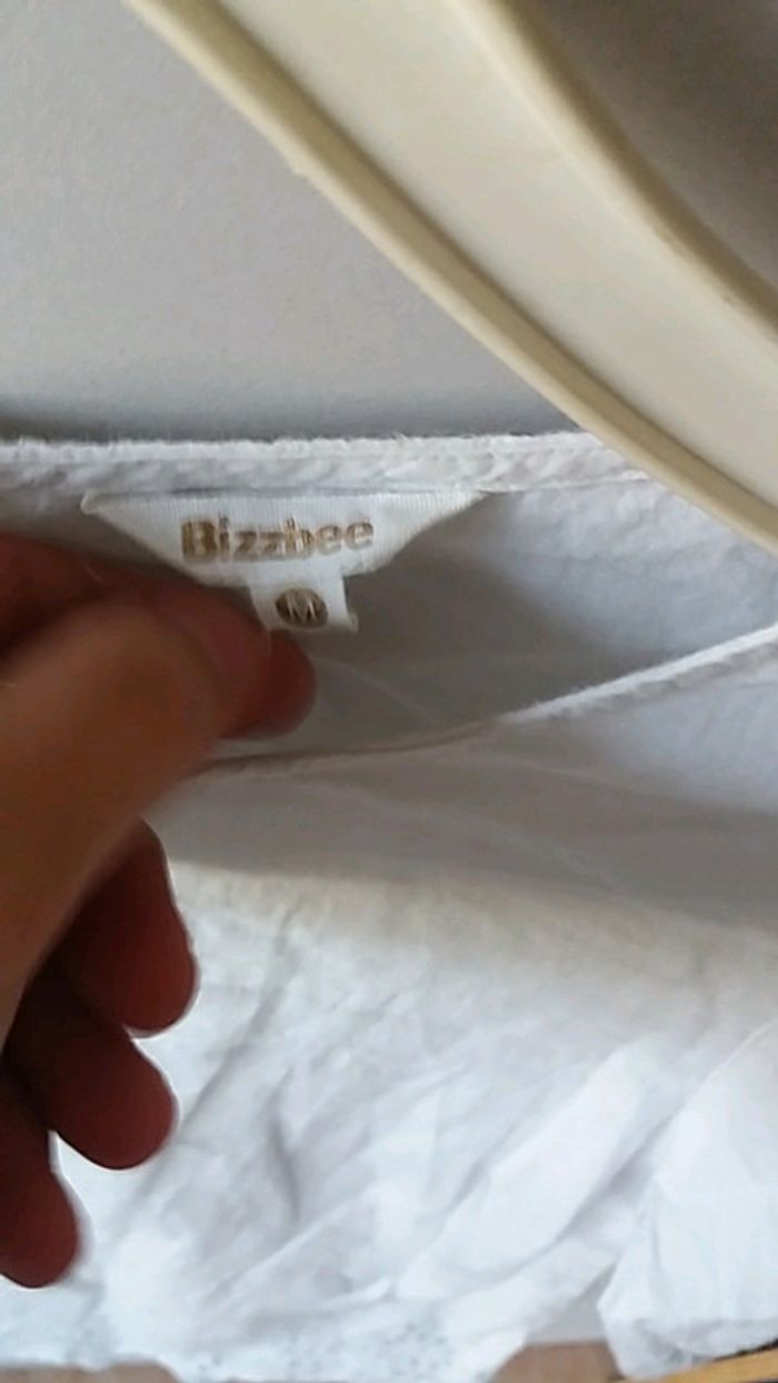 haut blanc dentelle - photo numéro 3
