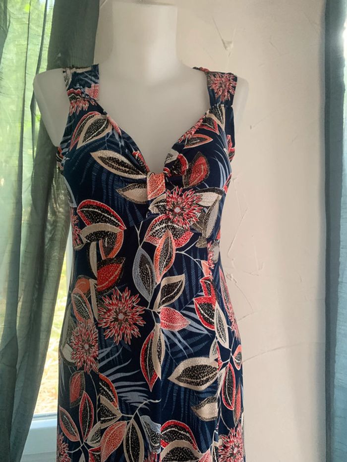 Robe été bleu bonheur longue taille 42/44 - photo numéro 3