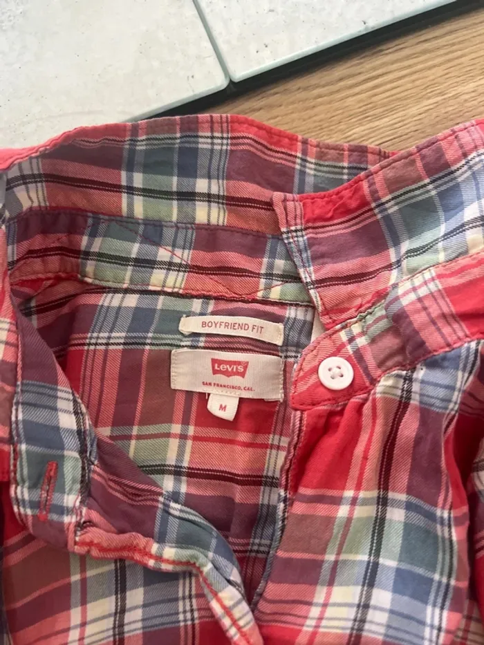 Chemise vintage chic Levi’s - taille m - Bon état (taches) - photo numéro 2