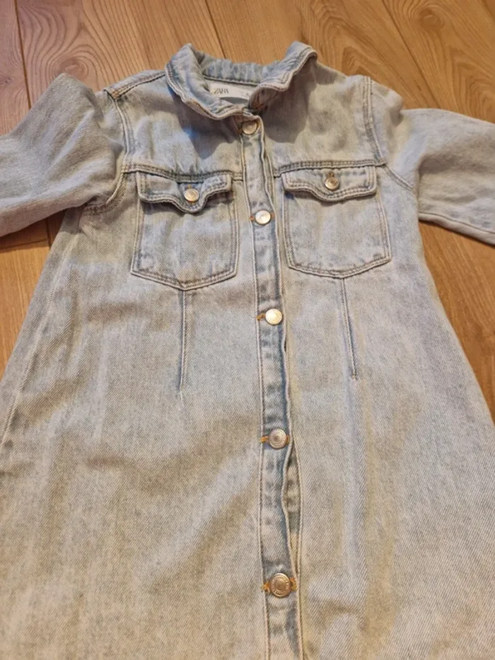 Robe en jean zara - photo numéro 5