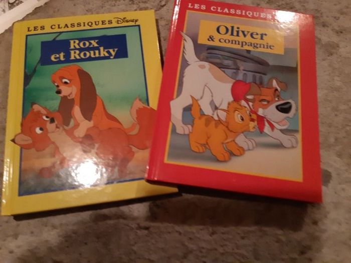 lot de 5 livres Disney