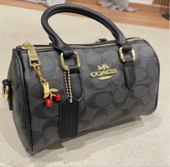 Sac coach Rowan noir 