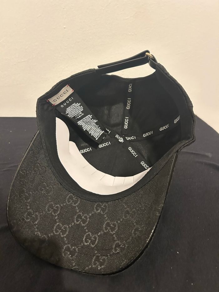 casquette gucci noir - photo numéro 2