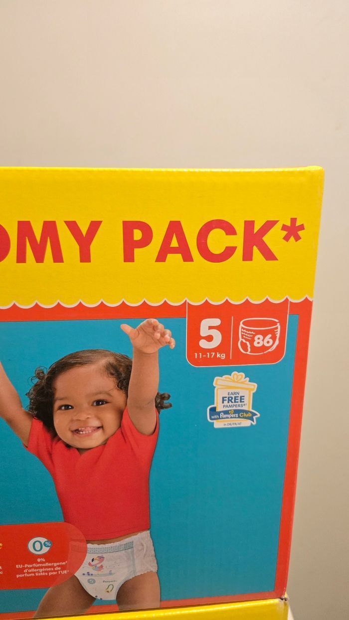 couches pampers harmonie taille 5 neuf - photo numéro 2