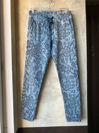 Pantalon à motifs bleu 40/42