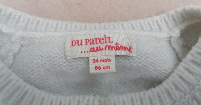 Gilet en tricot 24 mois - photo numéro 2