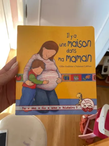 Livre il y a une maison dans ma maman