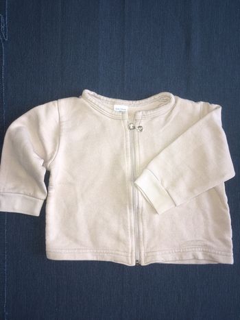Gilet Zip Petit Bateau 12 mois