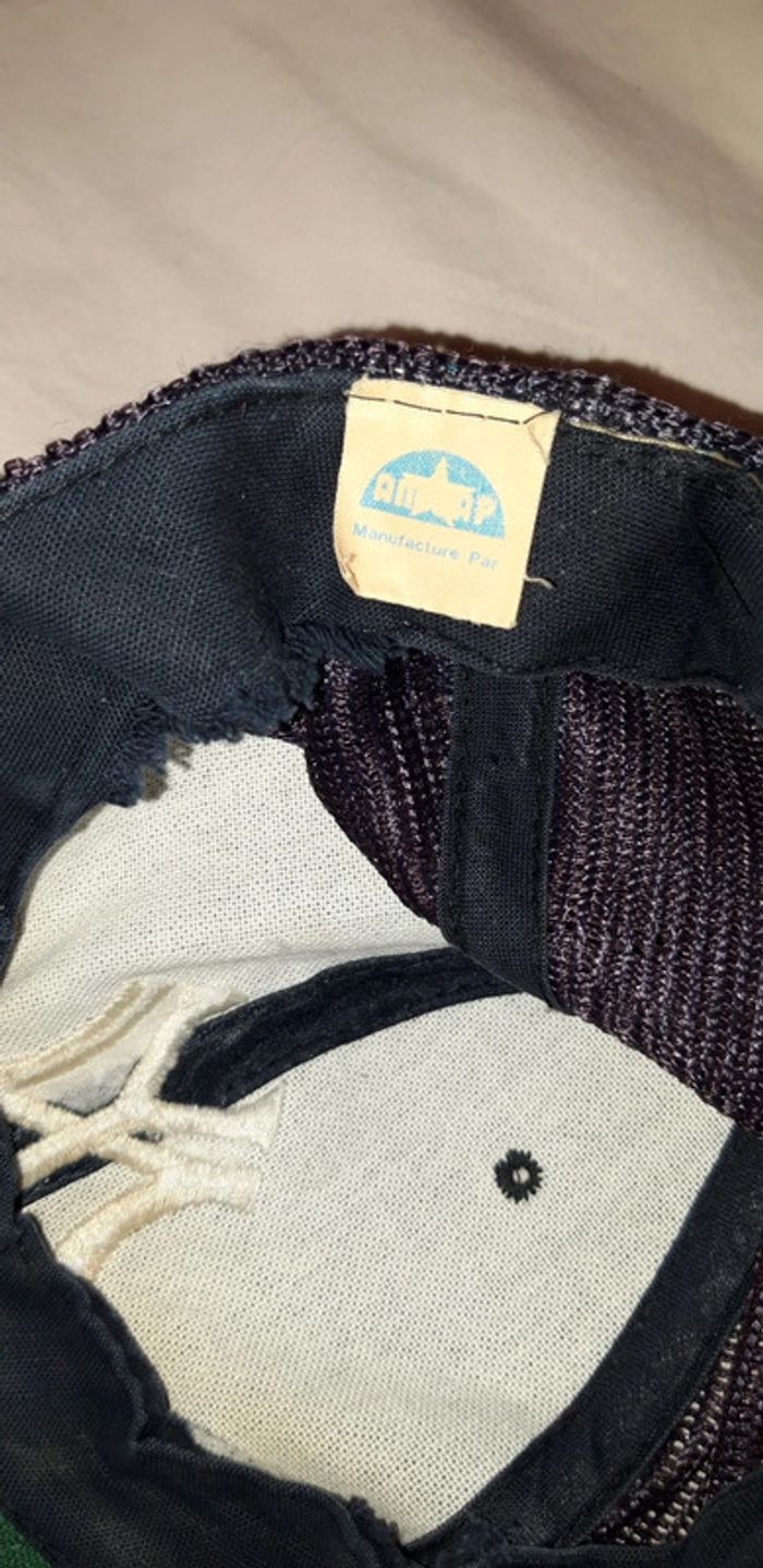 Casquette bleu et bordeau T10/14A - photo numéro 5