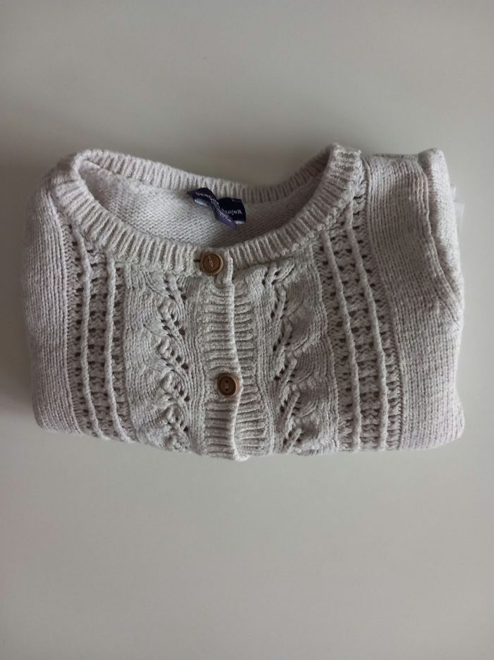 Gilet beige Sergent Major - photo numéro 4