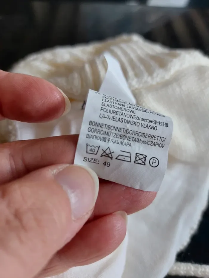 Bonnet maille avec liens - photo numéro 6