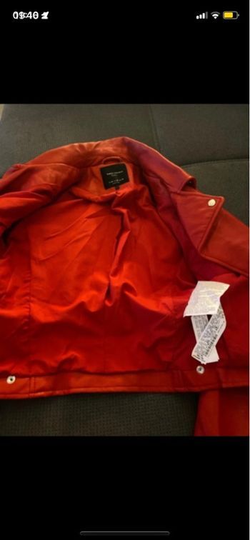 Veste similicuir Zara 