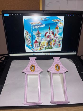 Pièces détachées Fenêtre 30228832 + 30228962 Palais de princesse playmobil 5142