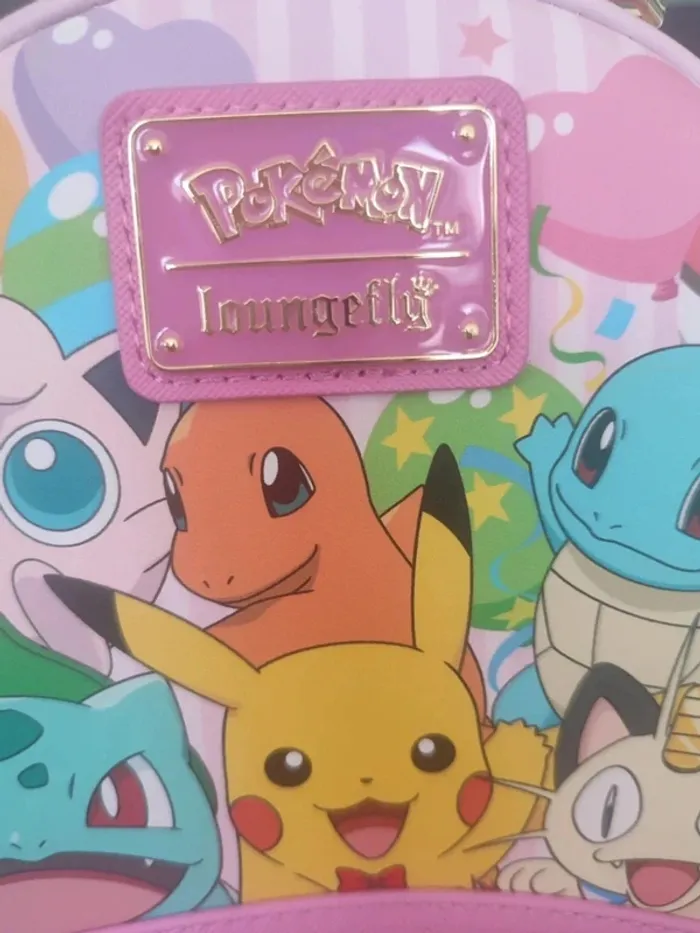 Sac loungefly pokémon friends party neuf - photo numéro 6