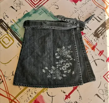 Jupe en jean portefeuille Tape à l'oeil 4 ans