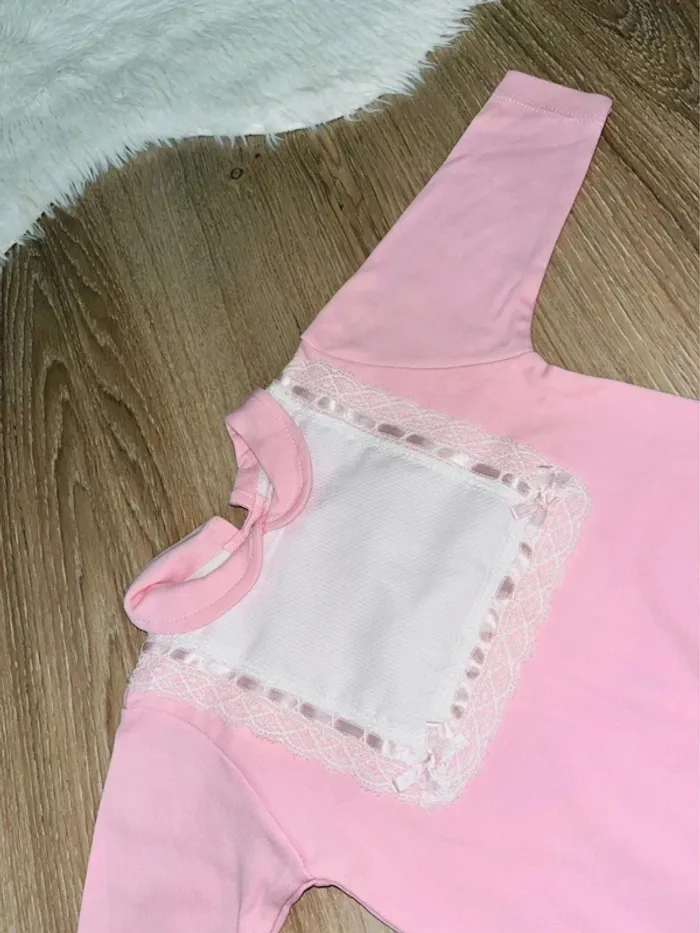 Pyjama rose 100% coton - photo numéro 3