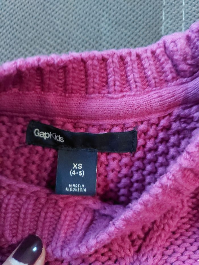 Pull fushia 4ans - photo numéro 4