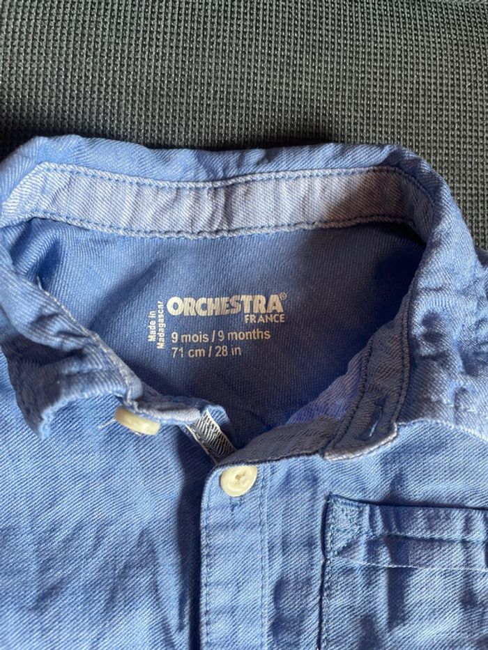 Chemise orchestra 9 mois - photo numéro 2