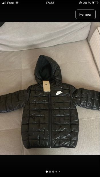 Manteau fille Nike 6 ans 