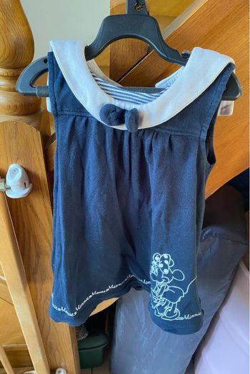 Robe sans manches 24m Minnie Disney pressions