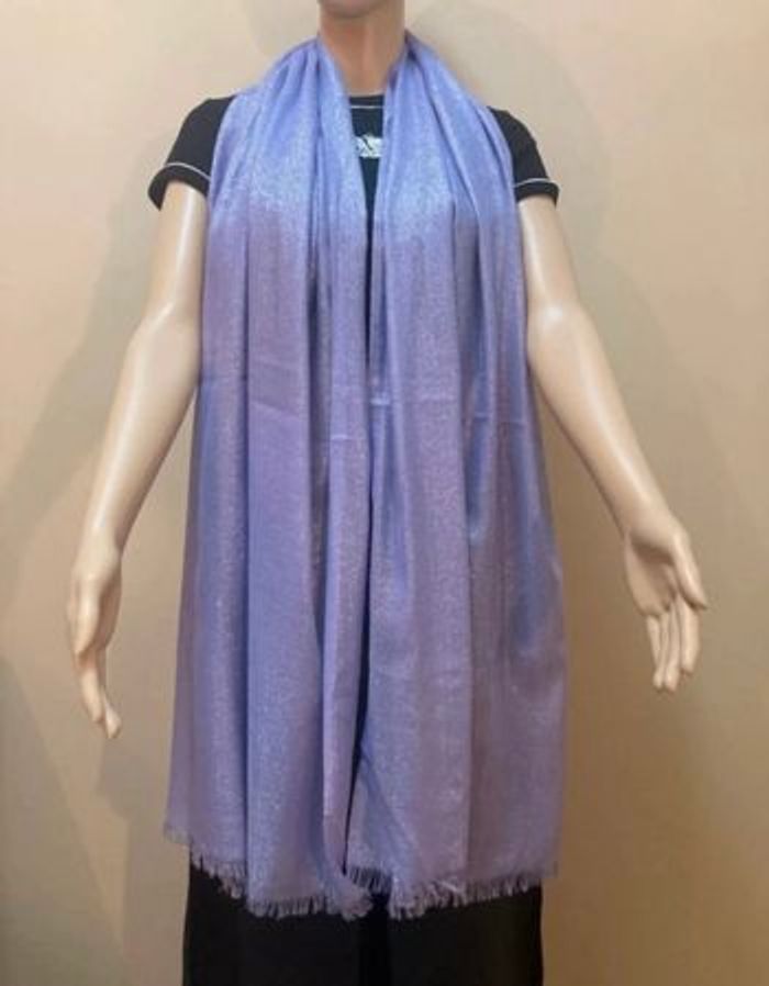 Foulard - Couleur Lilas - photo numéro 7