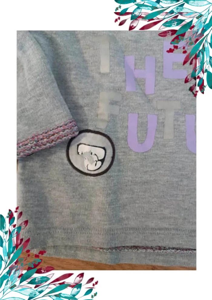 Sweat fille 4 ans I'm the future - photo numéro 3