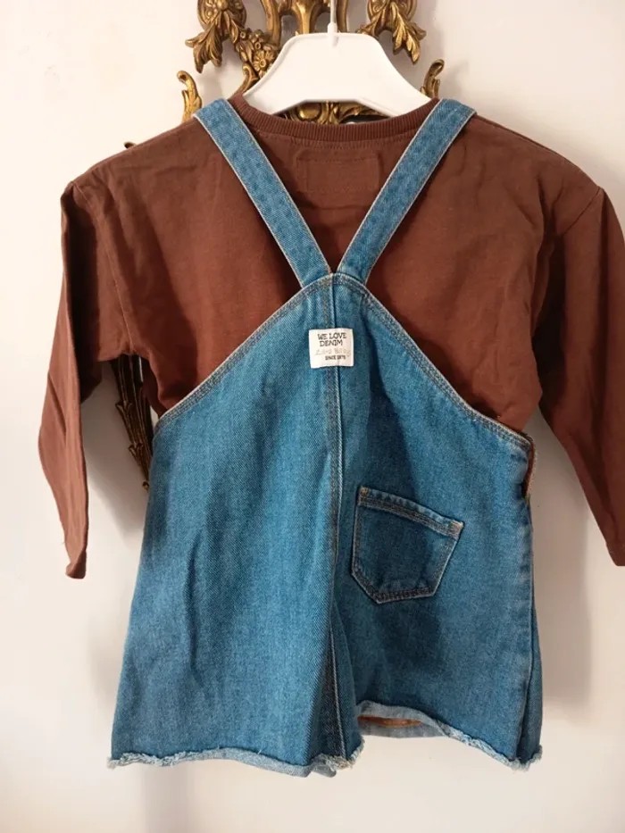 Ensemble robe en jeans - photo numéro 3
