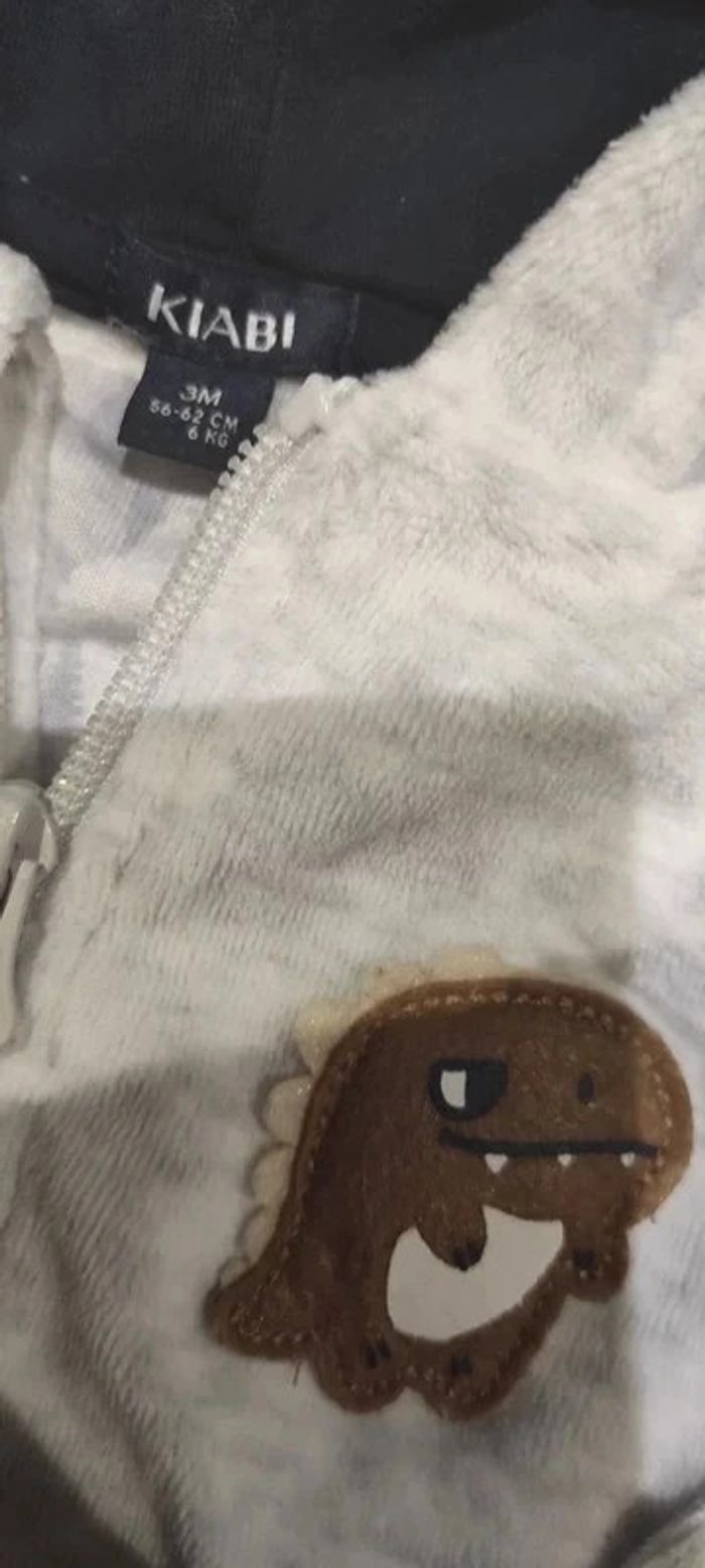Ensemble pantalon et veste capuche 🐲 Kiabi 3 mois - photo numéro 2