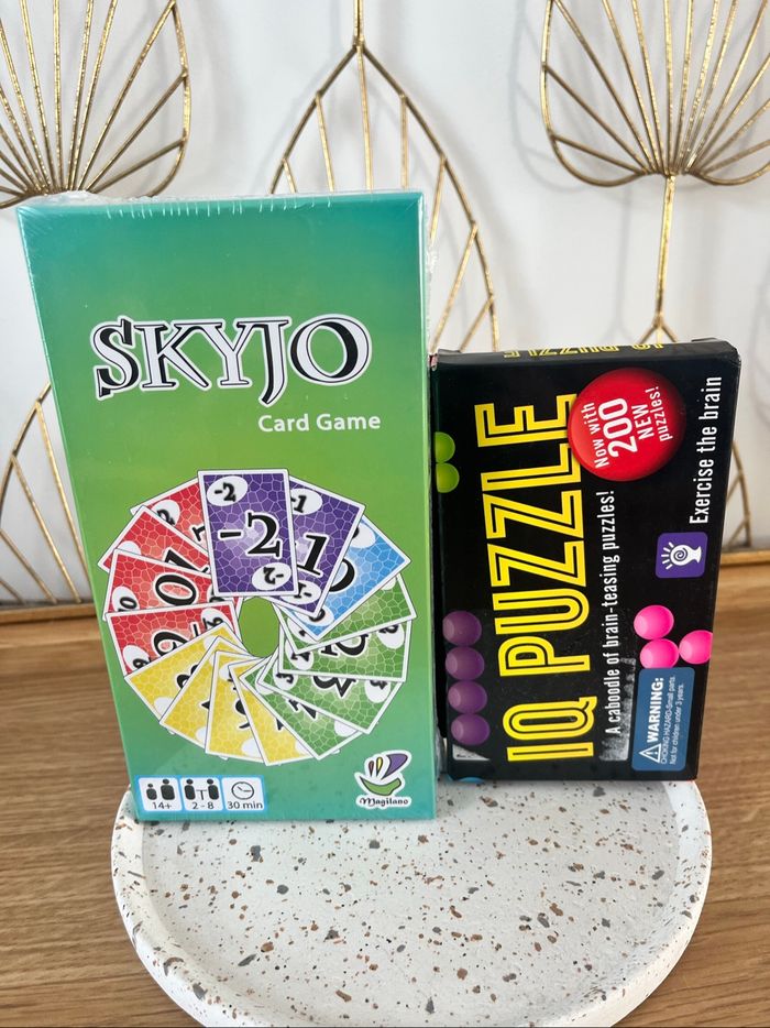 Skyjo et IQ Puzzle neuf