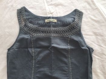 Robe cache-cache grise