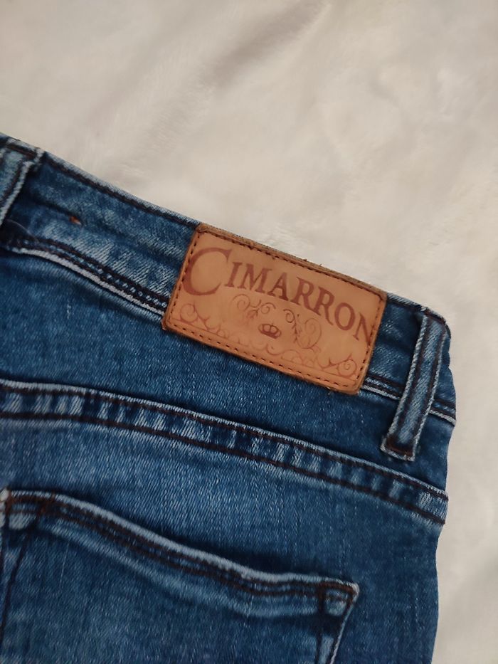 Jeans slim bleu Cimarron taille 25 - photo numéro 4