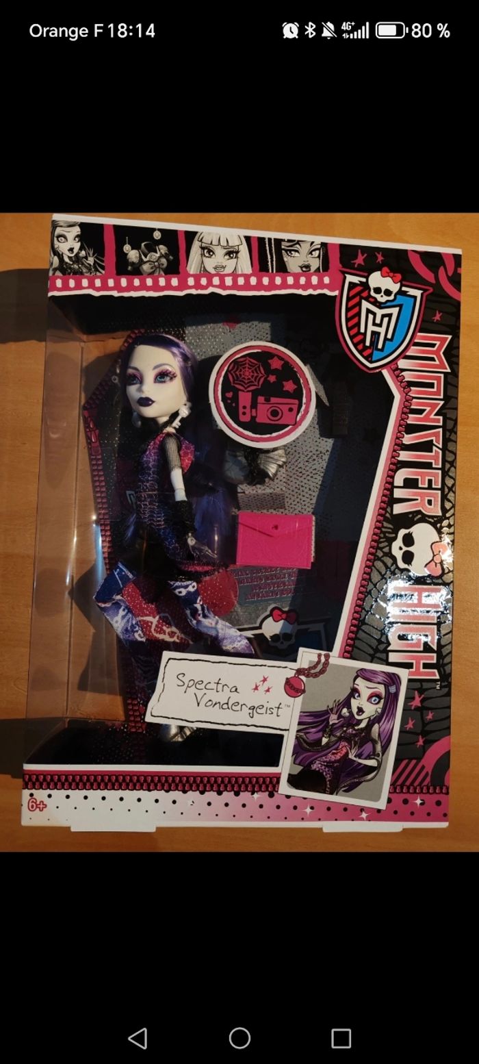 đLot Collector 3 poupĂ©es Monster High Picture Day â Draculaura, Cleo de Nile & Spectra Vondergeist - photo numĂ©ro 5