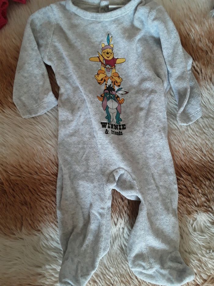Pyjama Winnie Disney pour bébé garçon ou fille 6 mois