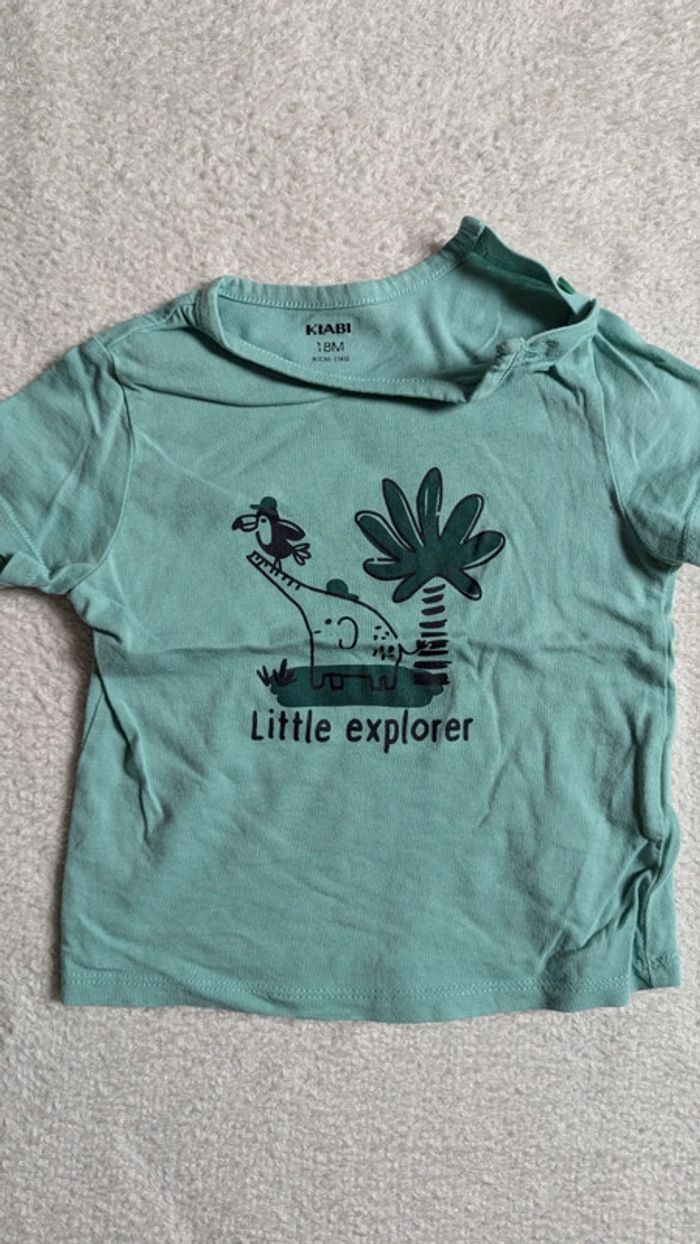 Lot 3 t-shirts 18 mois manches courtes - photo numéro 5