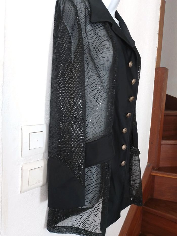 Blazer chic  transparent femme.38.. - photo numéro 2