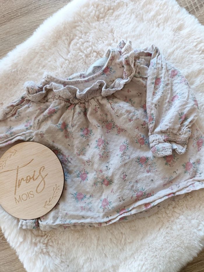 Haut manche longue 3/6mois