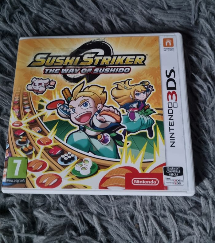 Boîte vide de jeu avec livret Sushi Striker
