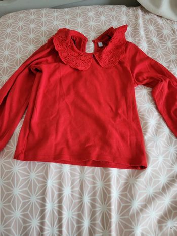 Haut col Claudine 4 ans tex