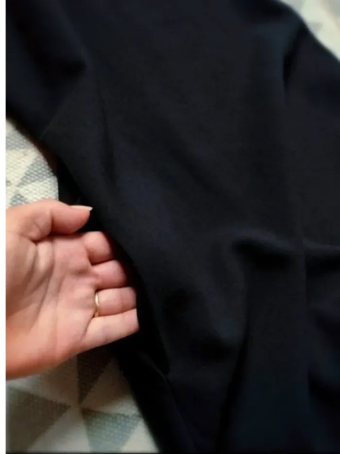 Robe noire chasuble zippée Mango - XS - Excellent état - photo numéro 9