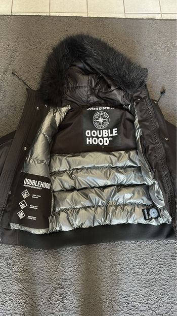 Doudoune doublehood 