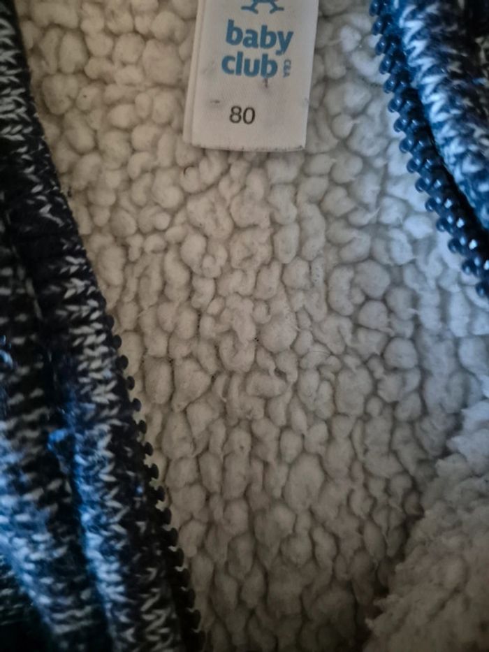 Veste doublé garçon 18 mois - photo numéro 2