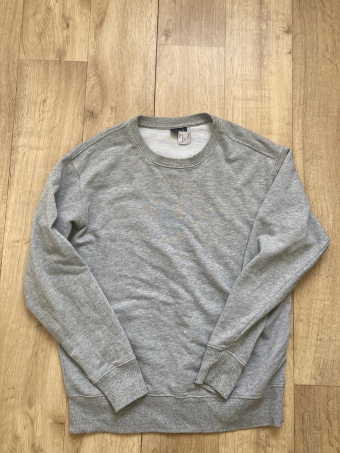 Sweat-shirt gris basic L