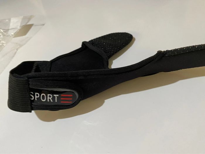 Gants noir anti dérapant pour pêcheur - photo numéro 3