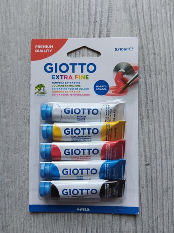 Tubes gouache