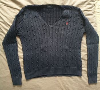 Polo Femme Torsadé en Coton XL - Ralph Lauren