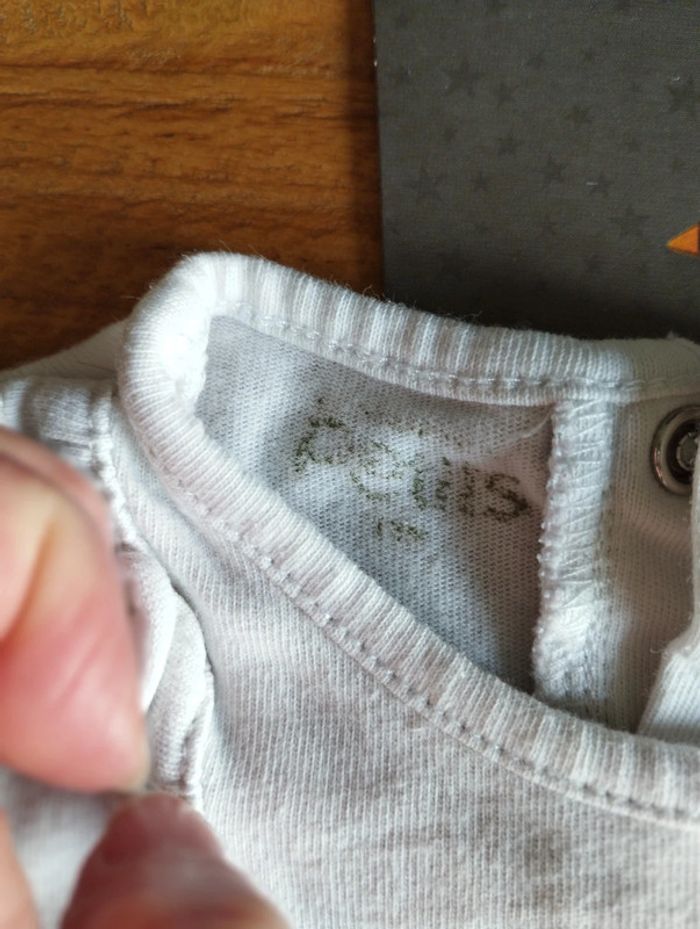 Lot de 4 maillot ml 12 mois - photo numéro 2