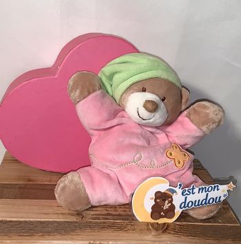 NT09 doudou ours nattou