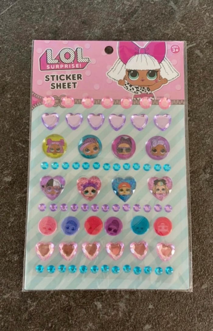 Planche de stickers LOL