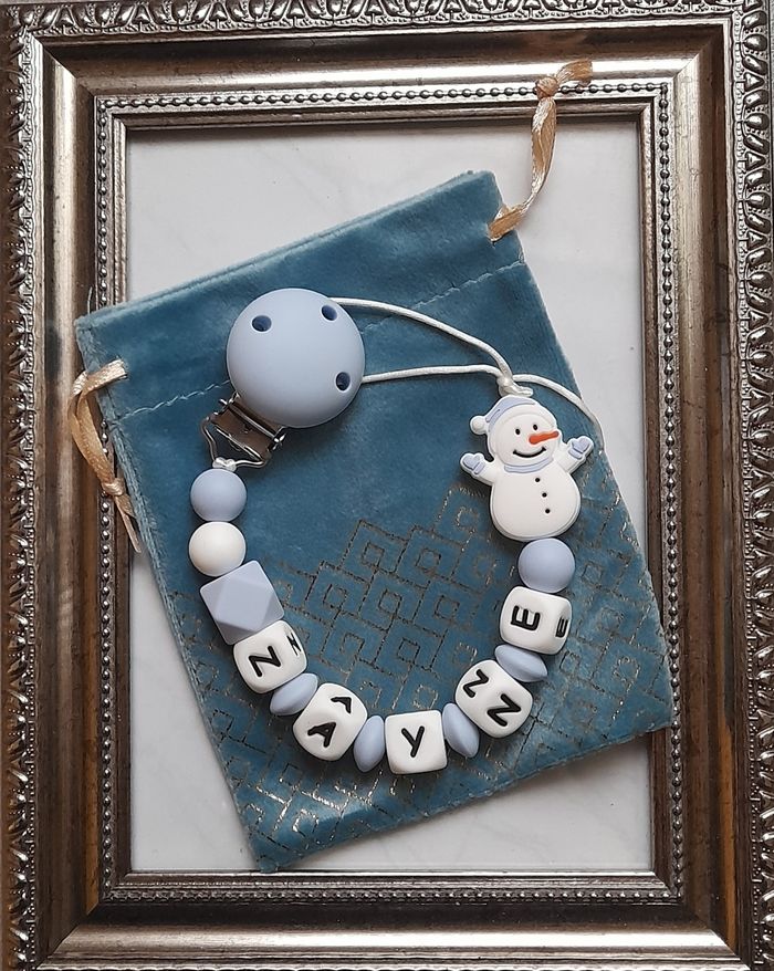 Attache tétine personnalisé - photo numéro 2